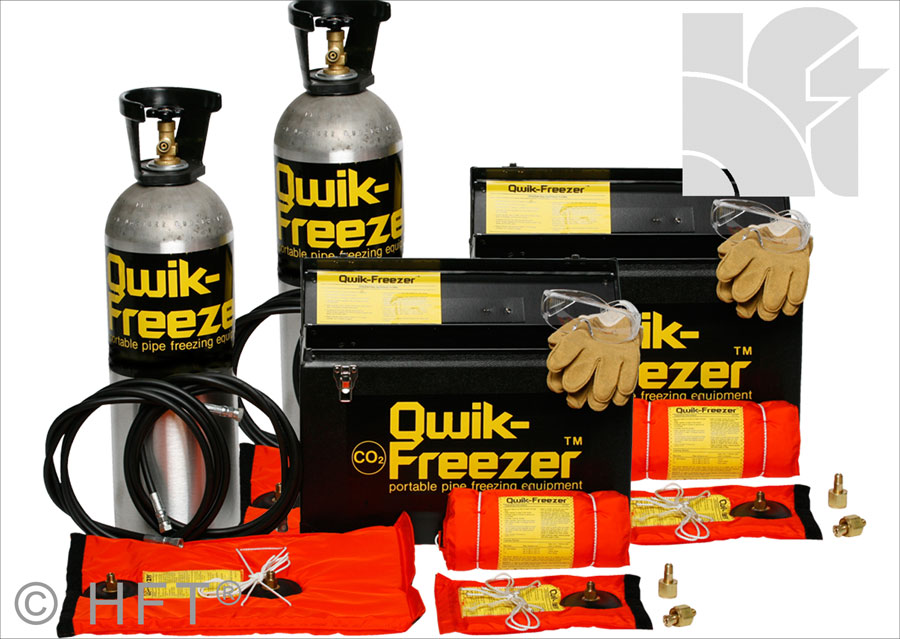 quick freeze, qwlik freezer, pipestoppers, pipe freezing, huntingdon fusion