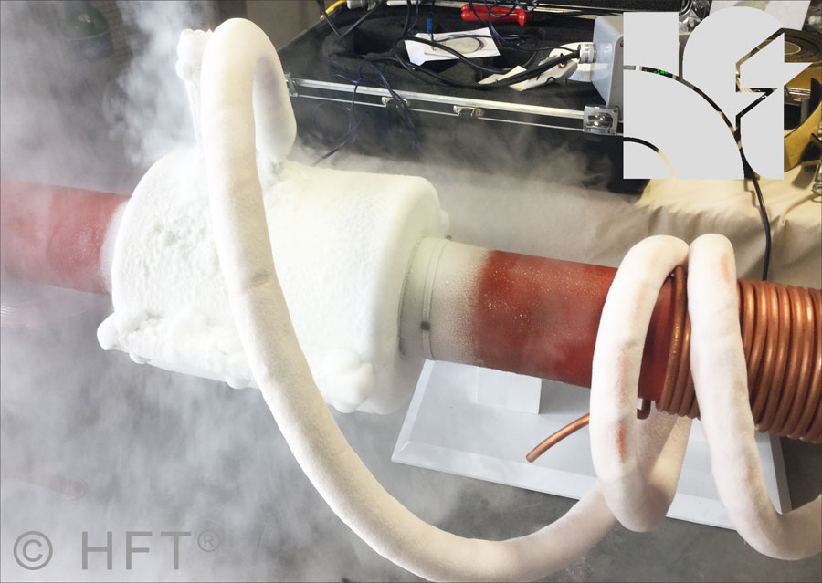 accu-freeze, qwik-freezer, pipe freezing, tube freezing, liquid nitrogen pipe freezing