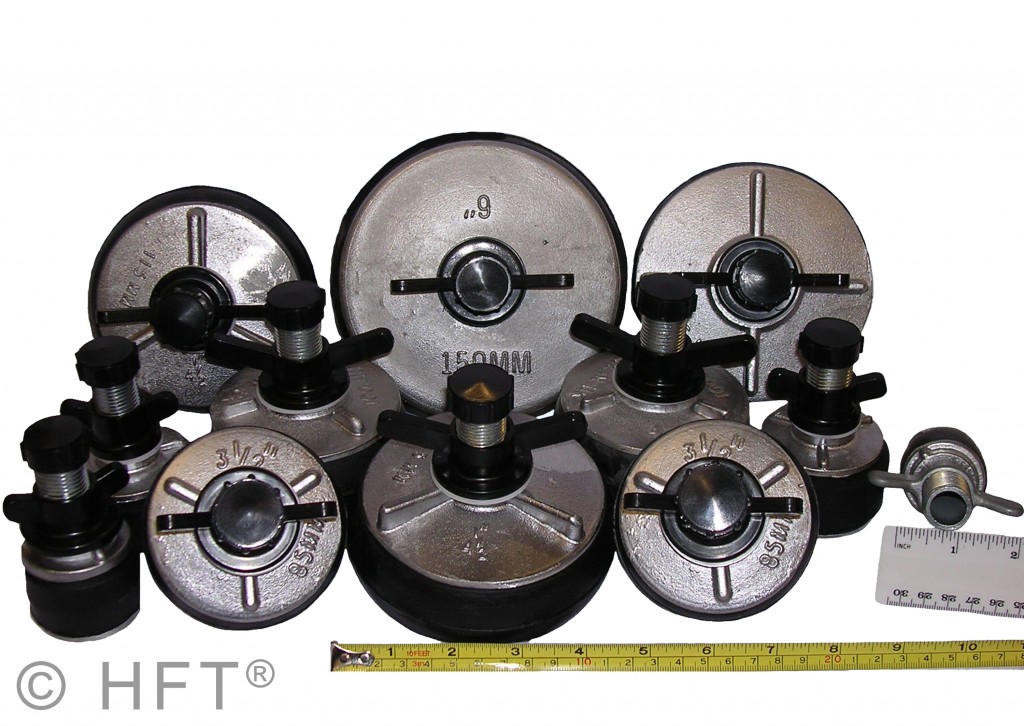 HFT Pipestoppers Aluminium Plugs