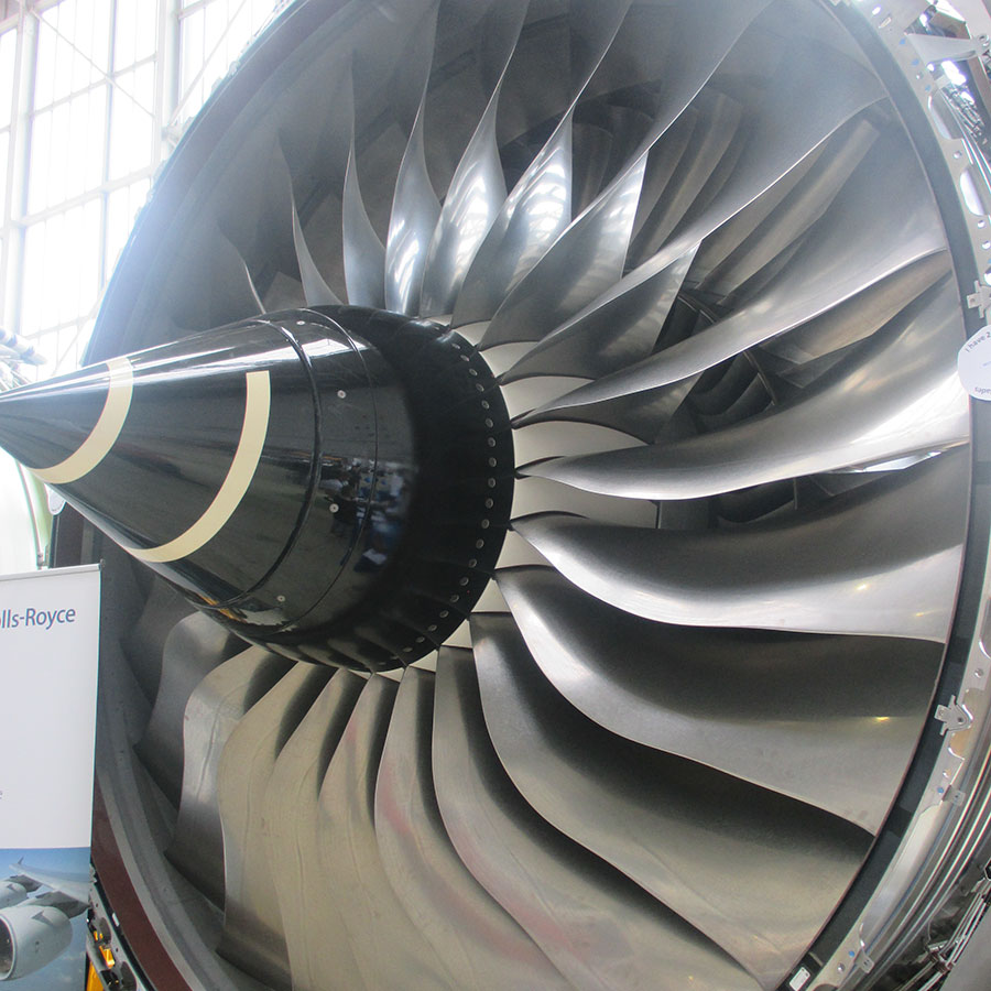 British Airways Discover Exhibition Rolls Royce Engine HFT