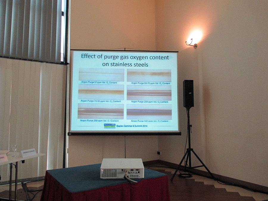 World Duplex Stainless Steel Conference and Presentation