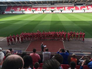 HFT visit Scarlets