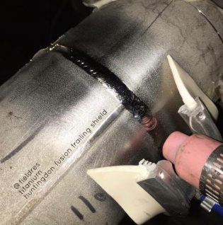 weld trailing shield