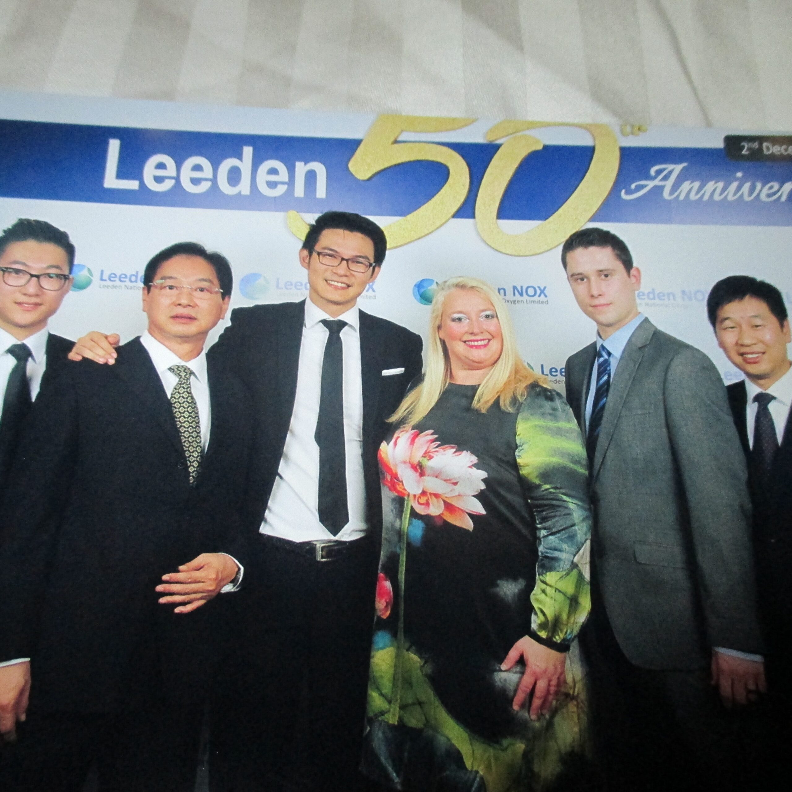 HFT® CEO Georgia Gascoyne with Leeden Executives